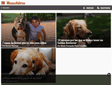 Tablet Screenshot of mascotadictos.com